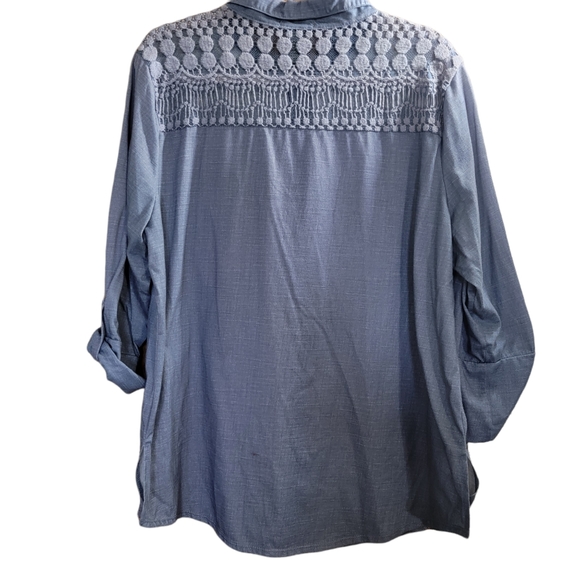 Karen Brooks size 2X Color:Denim blue - Picture 7 of 7